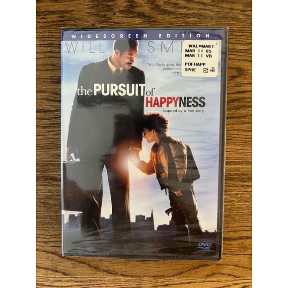 The Pursuit Of Happyness Widescreen DVD Will Smith Movie Comedy Drama Sealed New - Picture 1 of 4